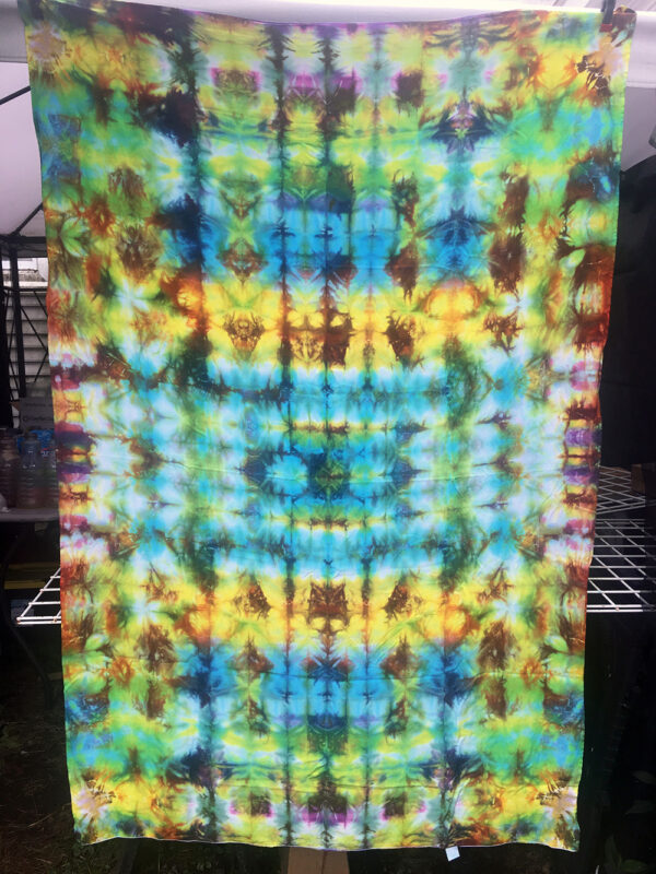 Who Likes Bugs? Tie Dyed Rayon Tapestry