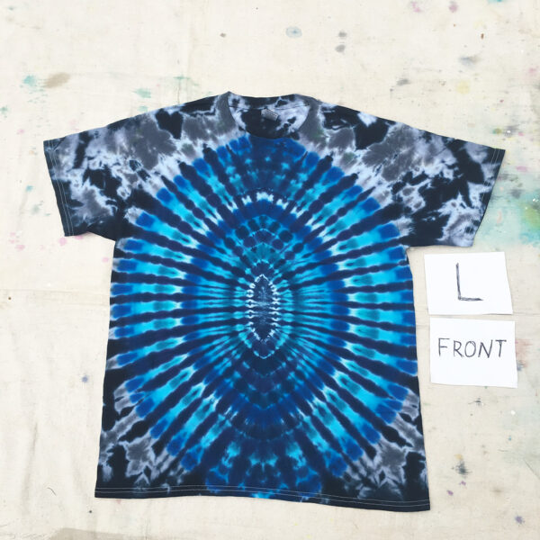 “Double Oval” Hand-made Tie Dyed T-Shirt